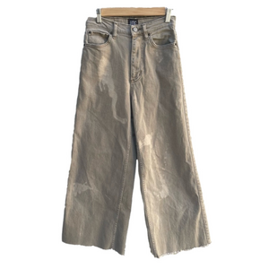 BDG Urban Outfitters High Rise Beige A Wide Leg Jeans Size 24/XS